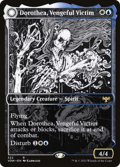 Dorothea, Vengeful Victim // Dorothea's Retribution (322) [Innistrad: Crimson Vow] foil - Deck Out Gaming