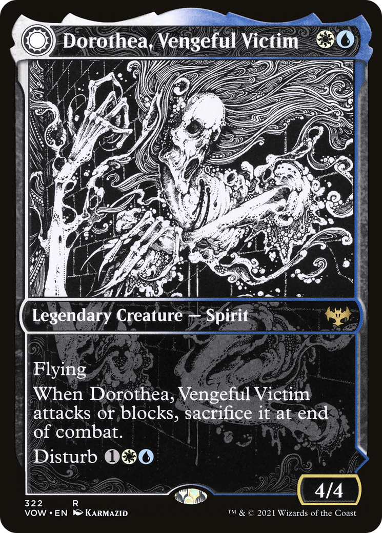 Dorothea, Vengeful Victim // Dorothea's Retribution (322) [Innistrad: Crimson Vow] foil - Deck Out Gaming