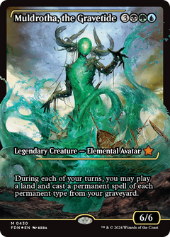 Muldrotha, the Gravetide (Showcase) (430) [Foundations] foil - Deck Out Gaming