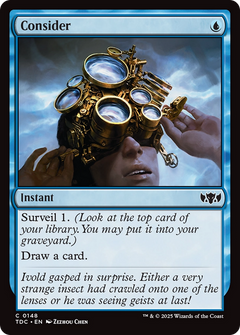 Consider (148) [Commander: Tarkir: Dragonstorm] - Deck Out Gaming