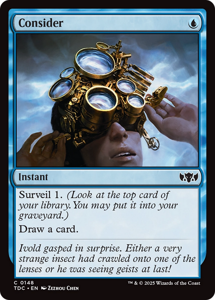 Consider (148) [Commander: Tarkir: Dragonstorm] - Deck Out Gaming
