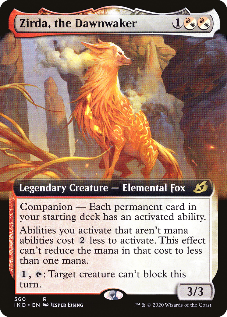 Zirda, the Dawnwaker (Extended Art) (360) [Ikoria: Lair of Behemoths] - Deck Out Gaming
