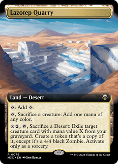 Lazotep Quarry (Extended Art) (79) [Modern Horizons 3 Commander] - Deck Out Gaming
