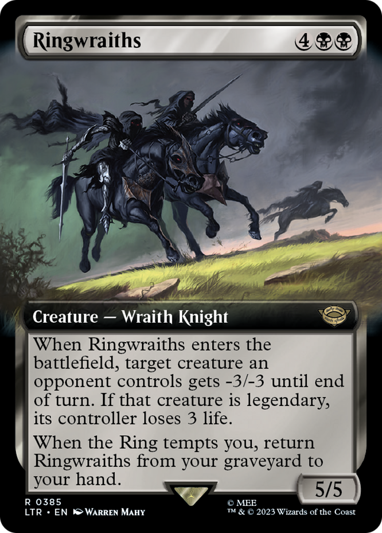 Ringwraiths (Extended Art) (385) [The Lord of the Rings: Tales of Middle-earth] - Deck Out Gaming