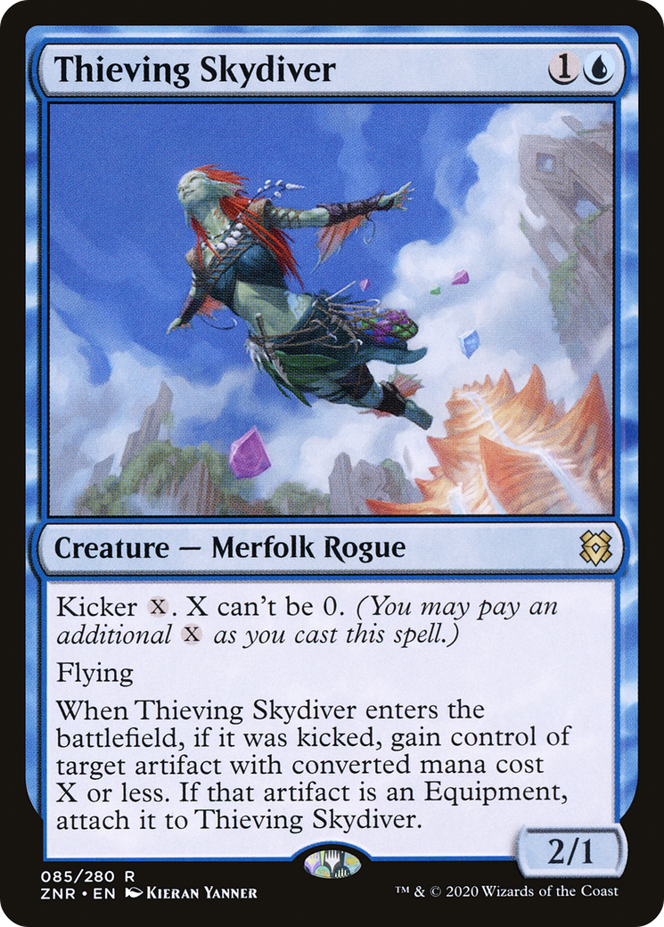 Thieving Skydiver (85) [Zendikar Rising] - Deck Out Gaming