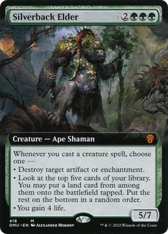 Silverback Elder (Extended Art) (418) [Dominaria United] - Deck Out Gaming