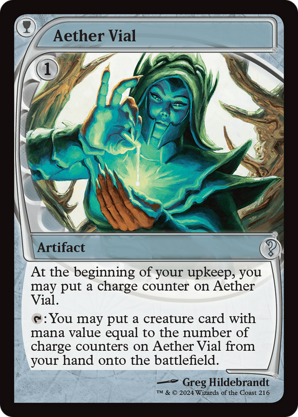 Aether Vial (Future Sight) (216) [Mystery Booster 2] - Deck Out Gaming