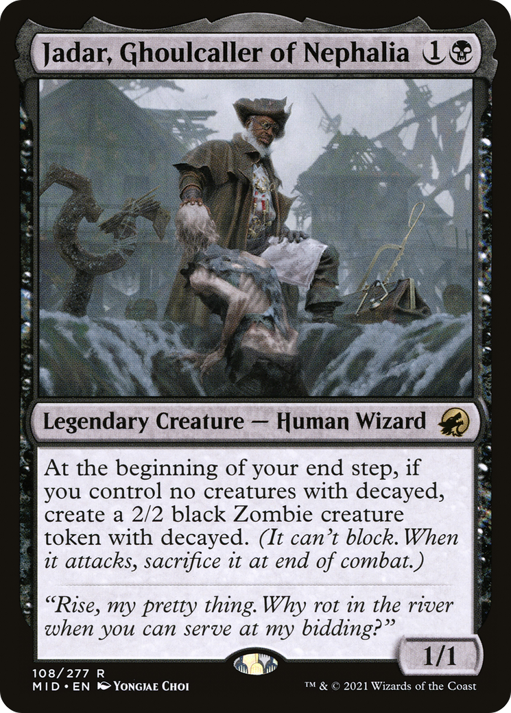Jadar, Ghoulcaller of Nephalia (108) [Innistrad: Midnight Hunt] foil - Deck Out Gaming