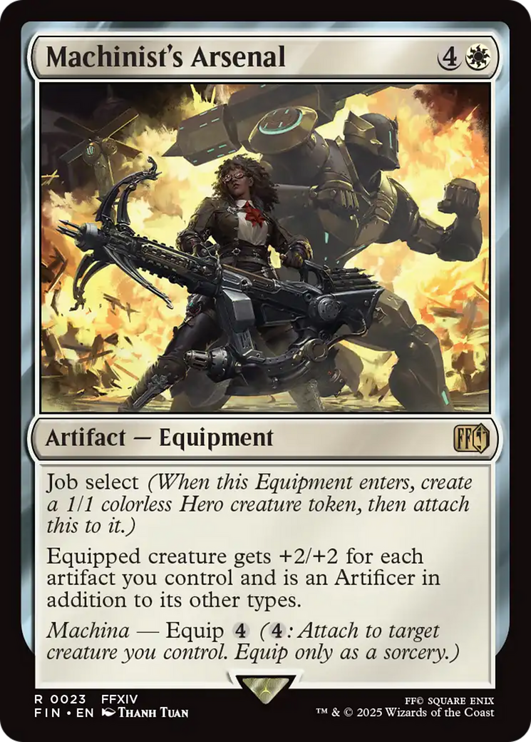 Machinist's Arsenal (23) [FINAL FANTASY] foil - Deck Out Gaming
