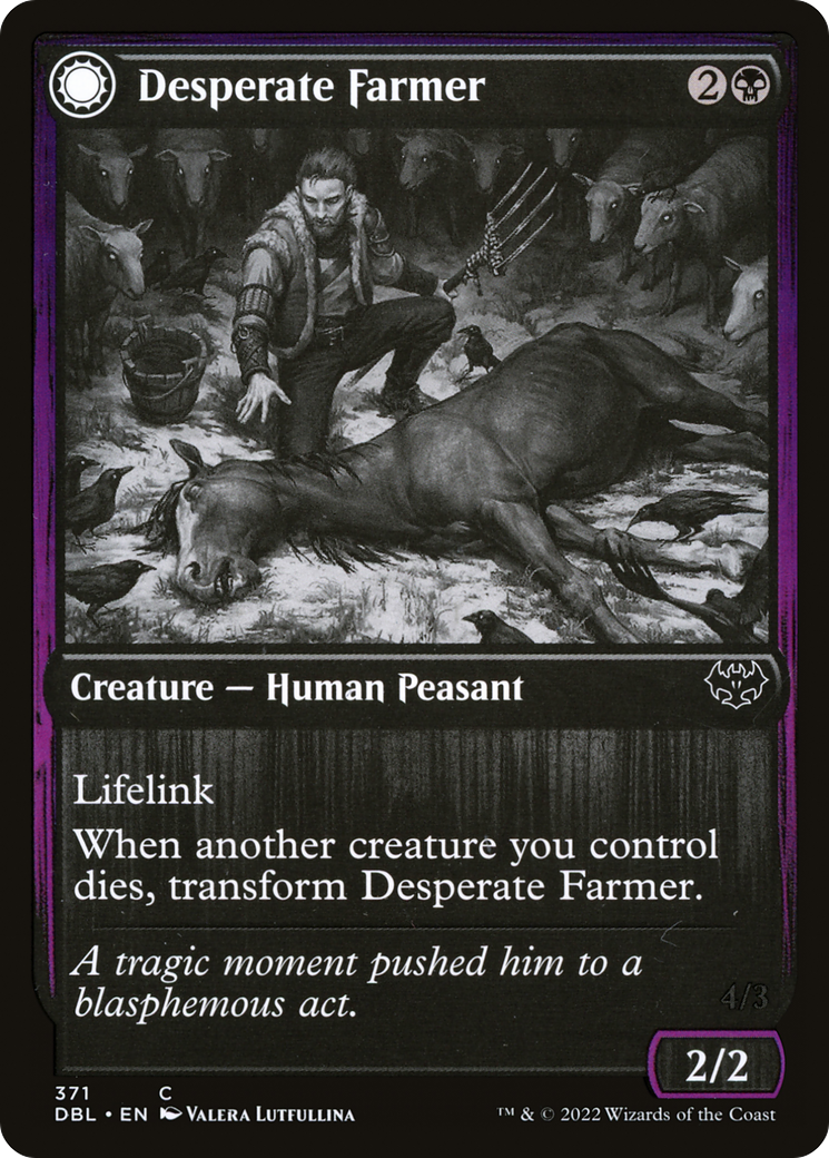 Desperate Farmer (371) [Innistrad: Double Feature] - Deck Out Gaming