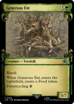 Generous Ent (Showcase Scrolls) (620) [The Lord of the Rings: Tales of Middle-earth] - Deck Out Gaming
