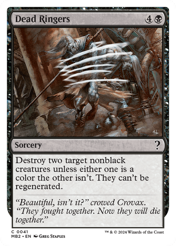 Dead Ringers (White Border) (41) [Mystery Booster 2] - Deck Out Gaming