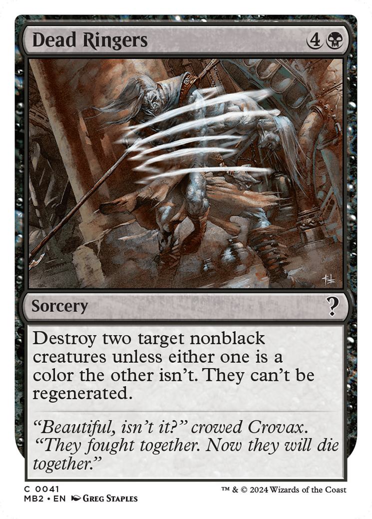 Dead Ringers (White Border) (41) [Mystery Booster 2] - Deck Out Gaming