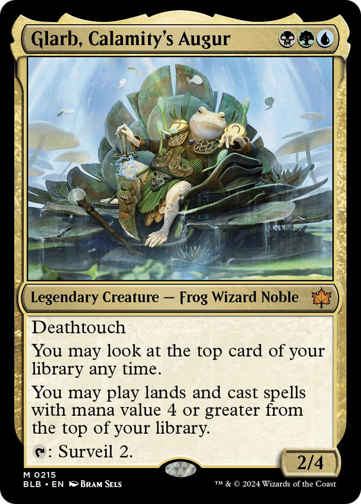 Glarb, Calamity's Augur (215) [Bloomburrow] - Deck Out Gaming