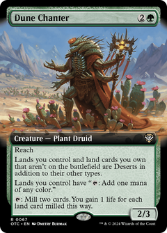 Dune Chanter (Extended Art) (67) [Outlaws of Thunder Junction Commander] - Deck Out Gaming