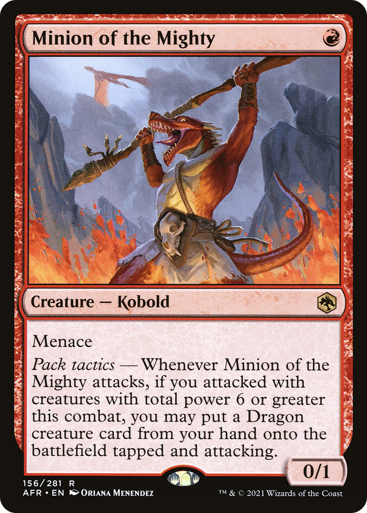 Minion of the Mighty (156) [Adventures in the Forgotten Realms] - Deck Out Gaming