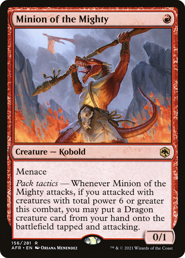 Minion of the Mighty (156) [Adventures in the Forgotten Realms] foil - Deck Out Gaming