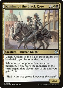 Knights of the Black Rose (332) [March of the Machine Commander] - Deck Out Gaming