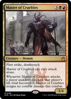 Master of Cruelties (198) [Ravnica Remastered] foil - Deck Out Gaming
