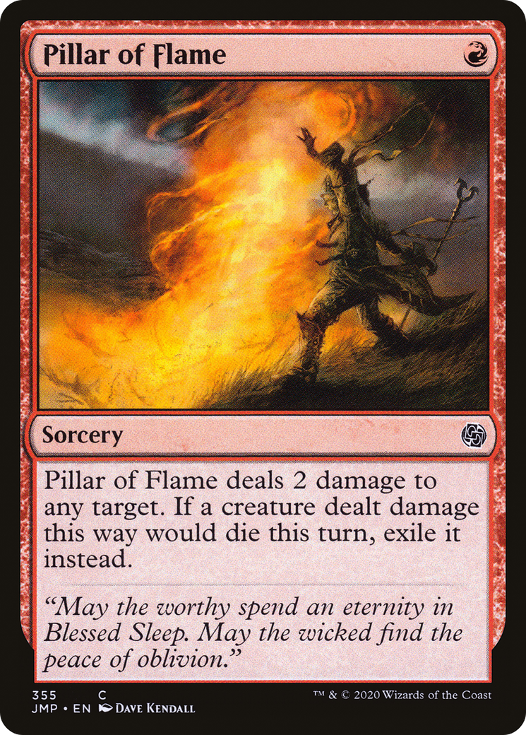 Pillar of Flame (355) [Jumpstart] - Deck Out Gaming
