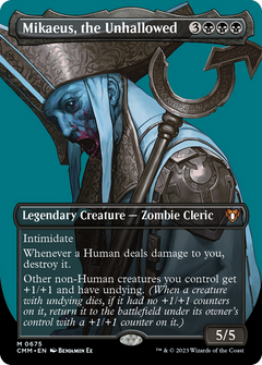 Mikaeus, the Unhallowed (Borderless) (675) [Commander Masters] - Deck Out Gaming