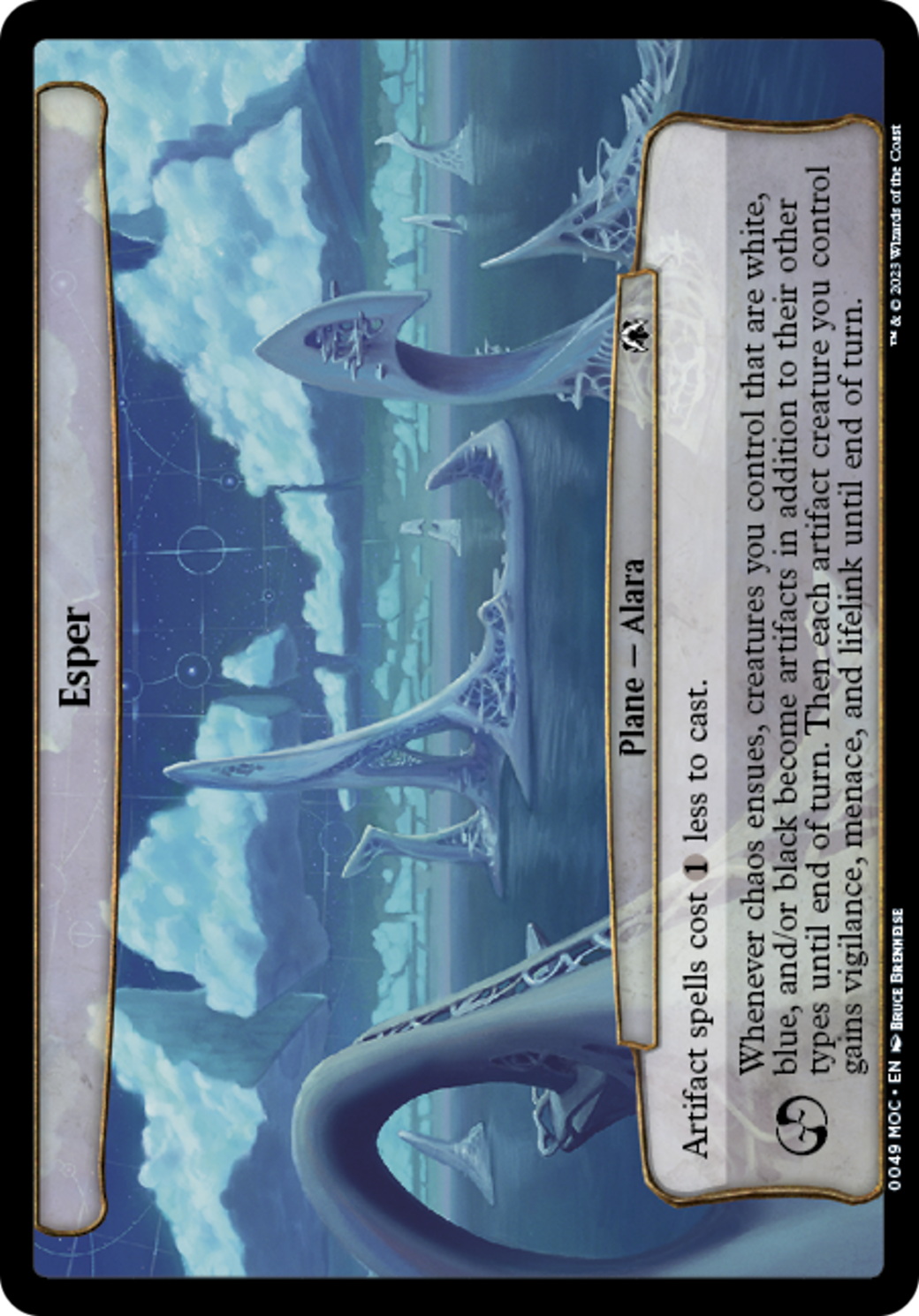 Esper (49) [March of the Machine Commander] - Deck Out Gaming