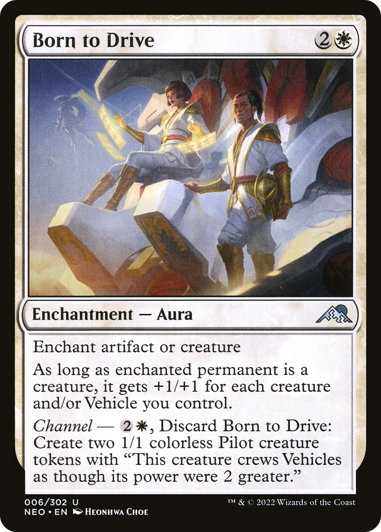 Born to Drive (6) [Kamigawa: Neon Dynasty] foil - Deck Out Gaming