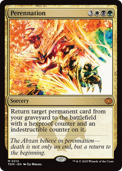 Perennation (212) [Tarkir: Dragonstorm] - Deck Out Gaming