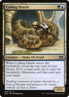 Coiling Oracle (194) [Double Masters 2022] - Deck Out Gaming