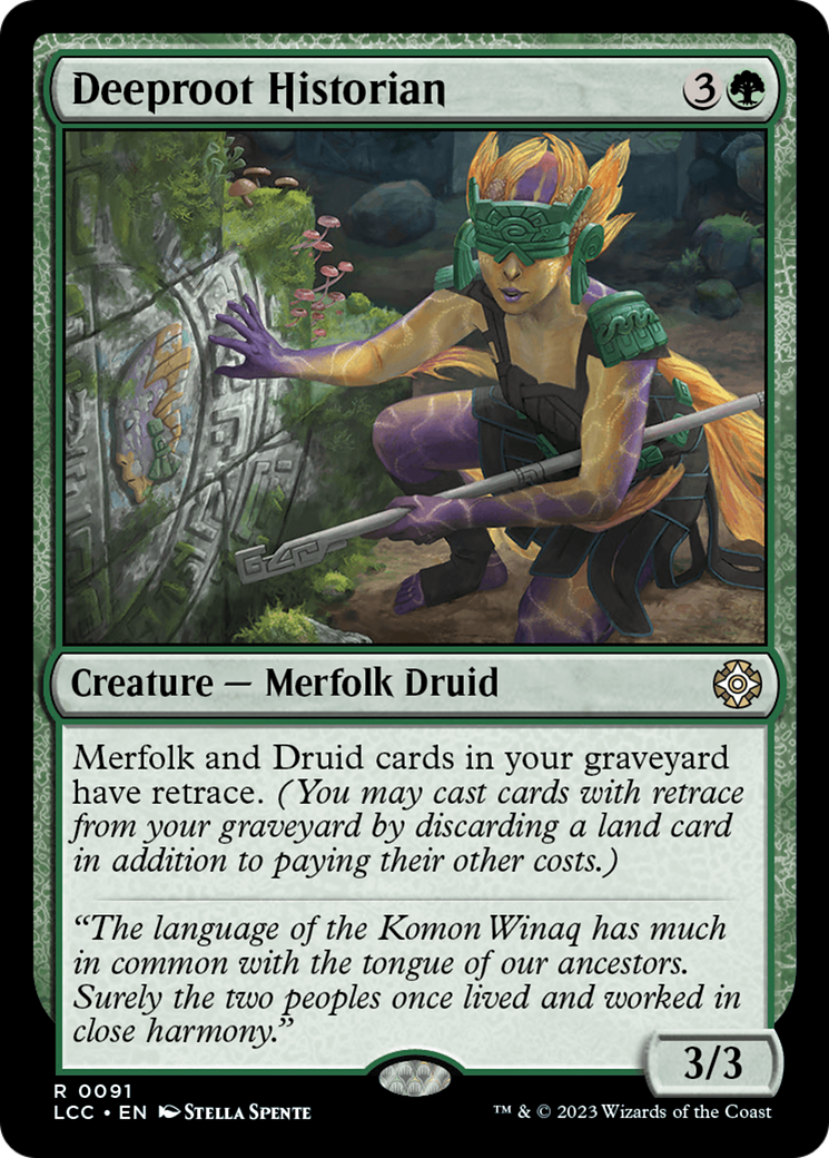 Deeproot Historian (91) [The Lost Caverns of Ixalan Commander] - Deck Out Gaming