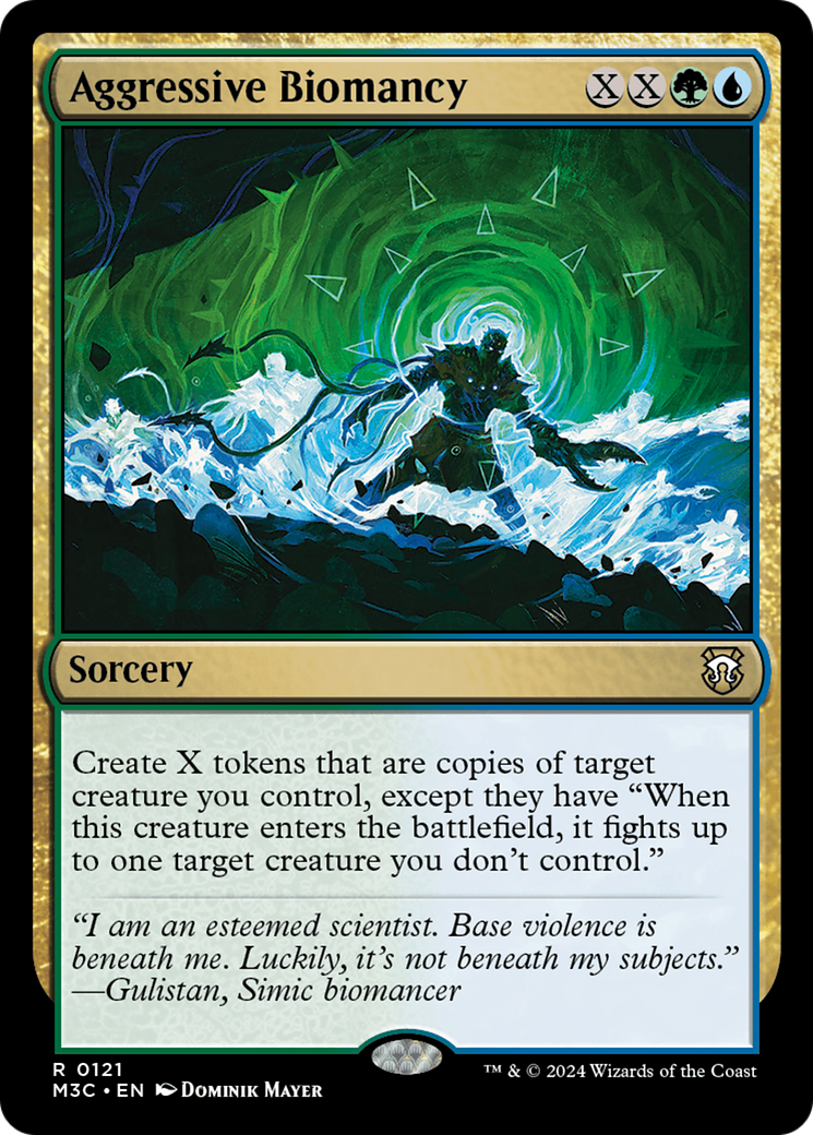 Aggressive Biomancy (121) [Modern Horizons 3 Commander] - Deck Out Gaming