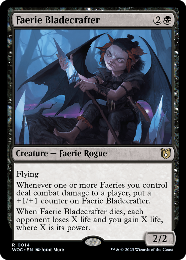 Faerie Bladecrafter (14) [Wilds of Eldraine Commander] - Deck Out Gaming