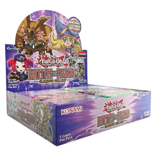 Yu-Gi-Oh - Battles Of Legend: Glorious Gallery Booster Box - 1st Edition (Ships Friday June 5th)-1