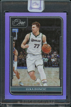 Luka Doncic (26) (Purple) [2021 Panini One and One] /25 - Deck Out Gaming