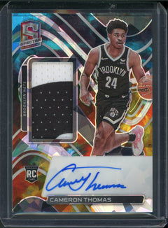 Cameron Thomas (205) (Jersey Autograph Astral) [2021 Panini Spectra] /35 - Deck Out Gaming