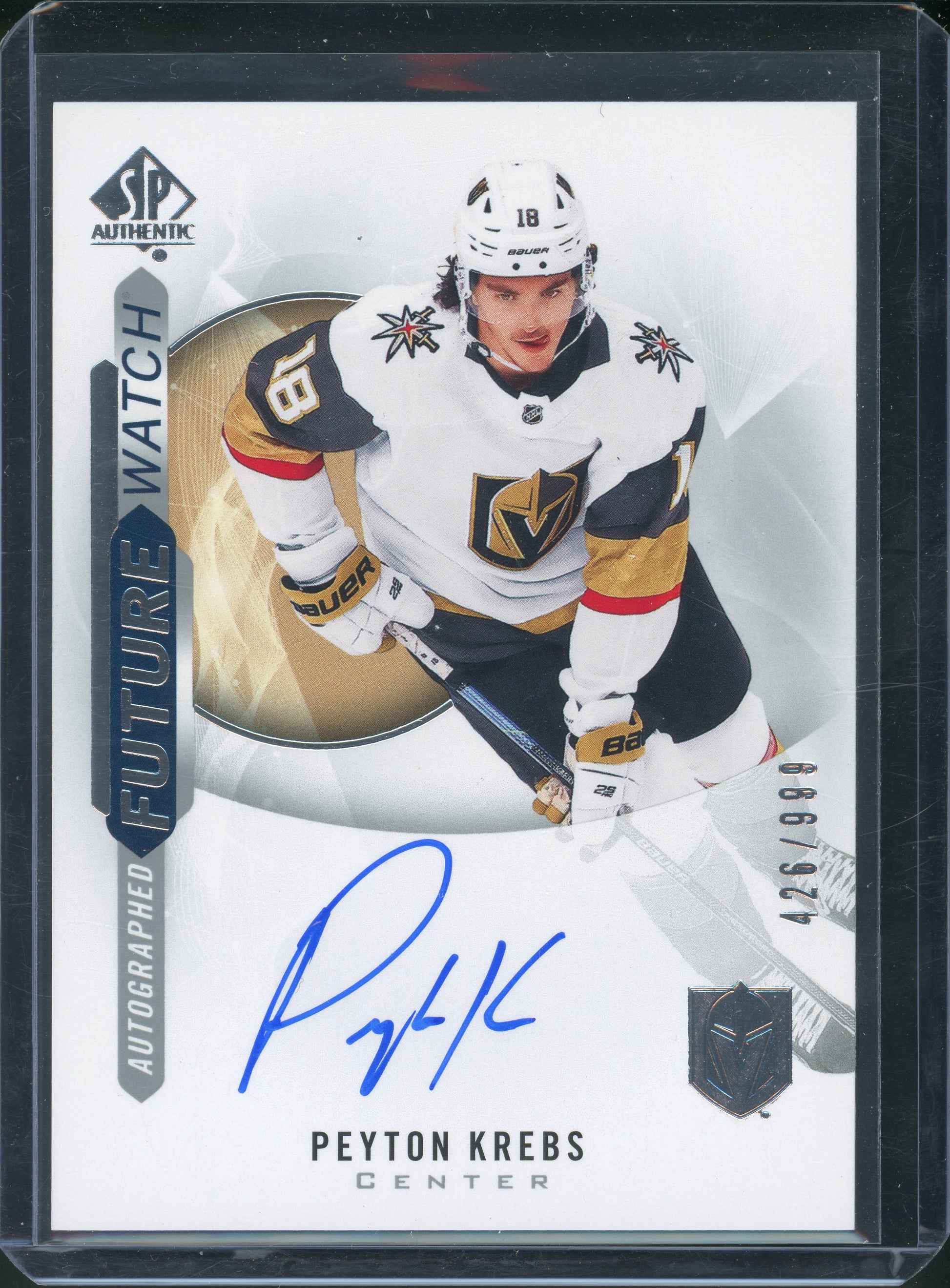 Peyton Krebs (167) (Autograph) [2020 SP Authentic] /999 - Deck Out Gaming