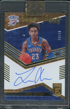 Tre Mann (PP-TMA) (Pen Pals - Gold - Autograph) [2021-22 Panini Donruss Elite] 10/10 - Deck Out Gaming
