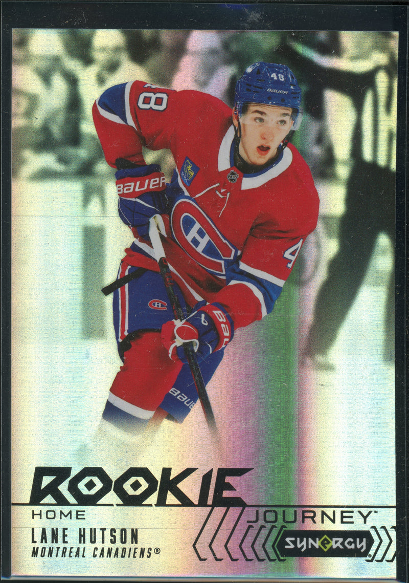 Lane Hutson (RJ-13) (Rookie Journey Home) [2024 Upper Deck Synergy] - Deck Out Gaming