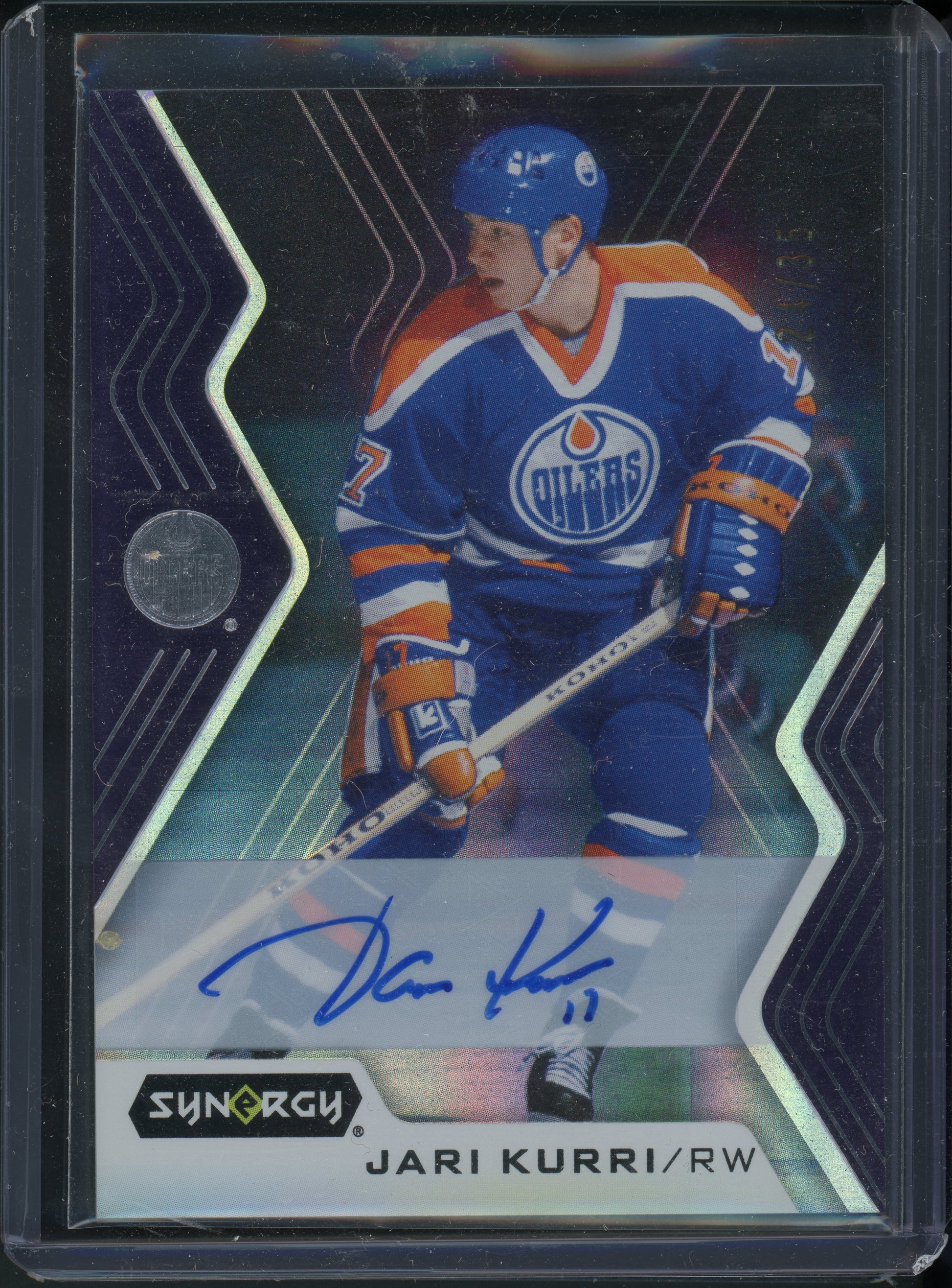 Jari Kurri (68) (Autograph - Purple) [2024 Upper Deck Synergy] /35 - Deck Out Gaming