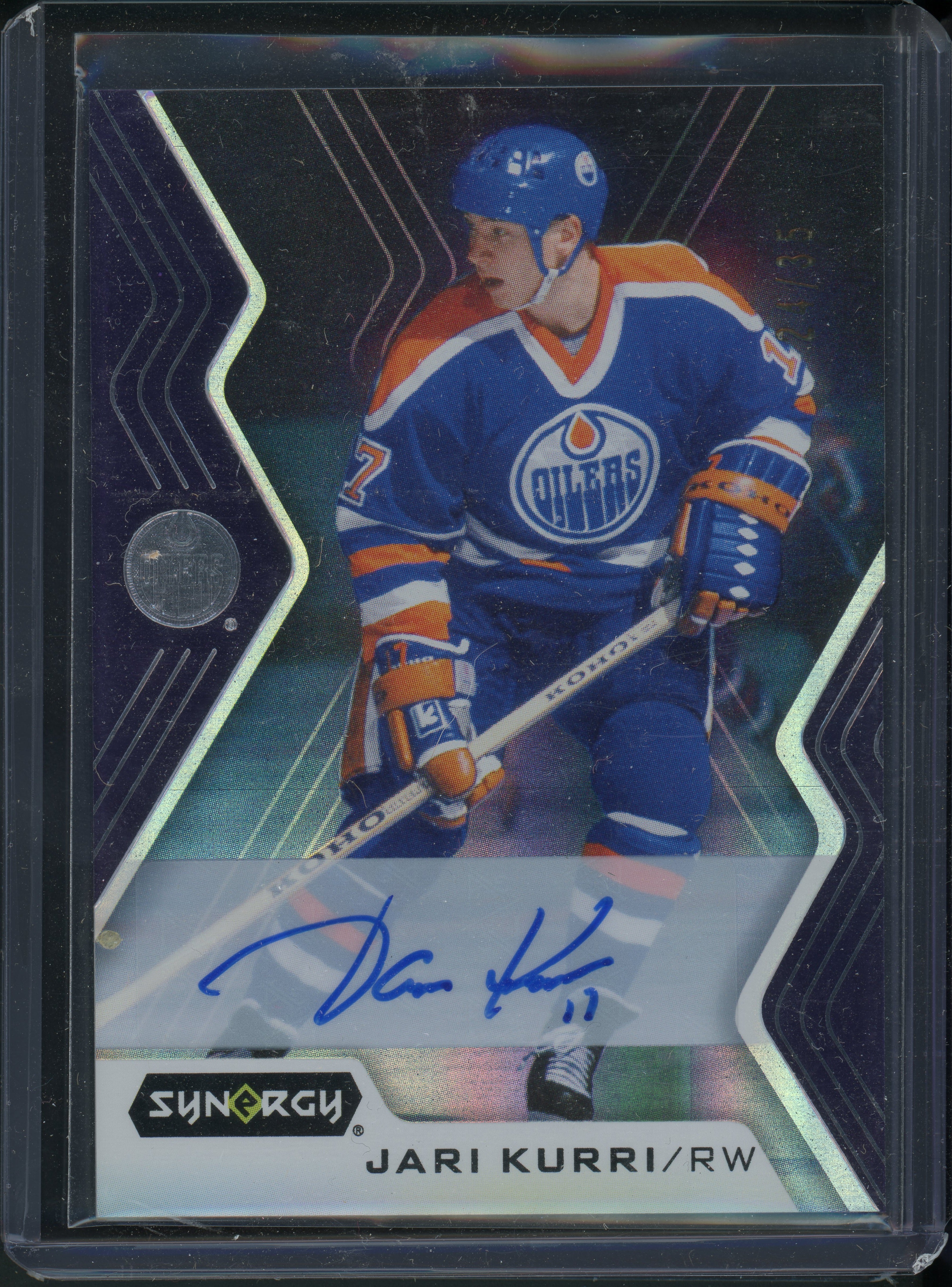 Jari Kurri (68) (Autograph - Purple) [2024 Upper Deck Synergy] /35 - Deck Out Gaming