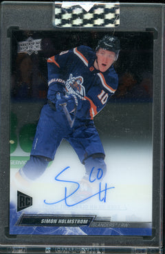 Simon Holmstrom (T5466) (Sealed Rookie Autograph) [2022/23 Upper Deck Clear Cut] - Deck Out Gaming