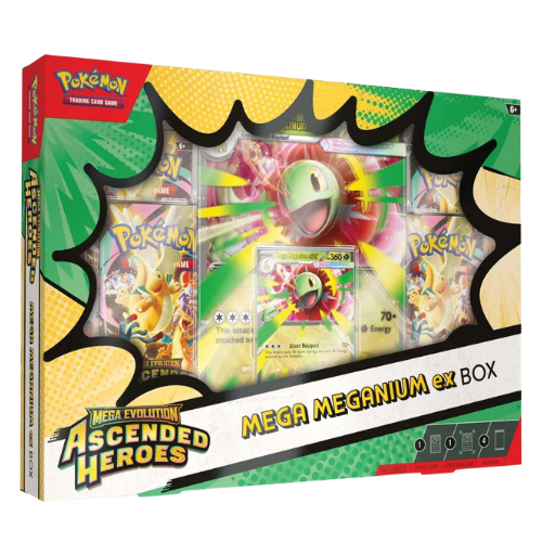 Pokemon ME 2.5 Ascended Heroes - Mega EX Box - Mega Meganium EX (Limit 1 Per Person) - Deck Out Gaming