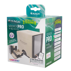 Gamegenic Deck Box: MTG Secrets Of Strixhaven - Silverquill - Sidekick Pro 100+ XL Convertible (Ships Friday May 24th) - Deck Out Gaming
