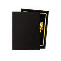 Dragon Shield Standard Size Matte Sleeves - Jet - 100 Count - Deck Out Gaming