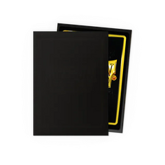 Dragon Shield Standard Size Matte Sleeves - Jet - 100 Count - Deck Out Gaming