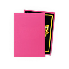 Dragon Shield Standard Size Matte Sleeves - Pink Diamond - 100 Count - Deck Out Gaming