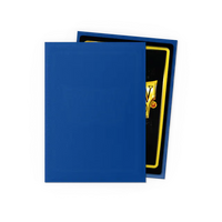 Dragon Shield Standard Size Matte Sleeves - Blue - 100 Count - Deck Out Gaming