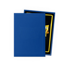 Dragon Shield Standard Size Matte Sleeves - Blue - 100 Count - Deck Out Gaming