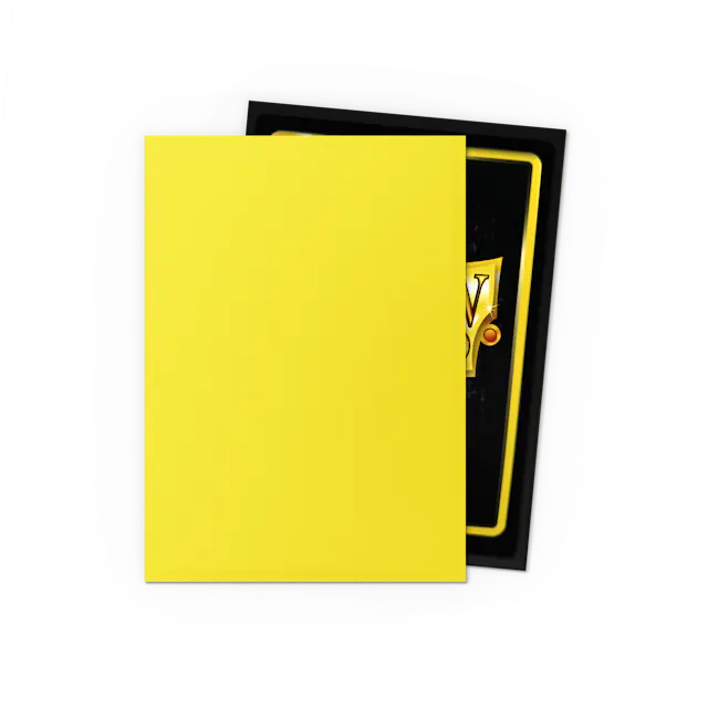 Dragon Shield Standard Size Dual Matte Sleeves - Lightning - 100 Count - Deck Out Gaming