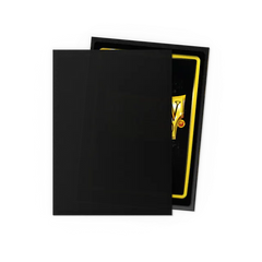 Dragon Shield Standard Size Matte Sleeves - Black Non-Glare - 100 Count - Deck Out Gaming